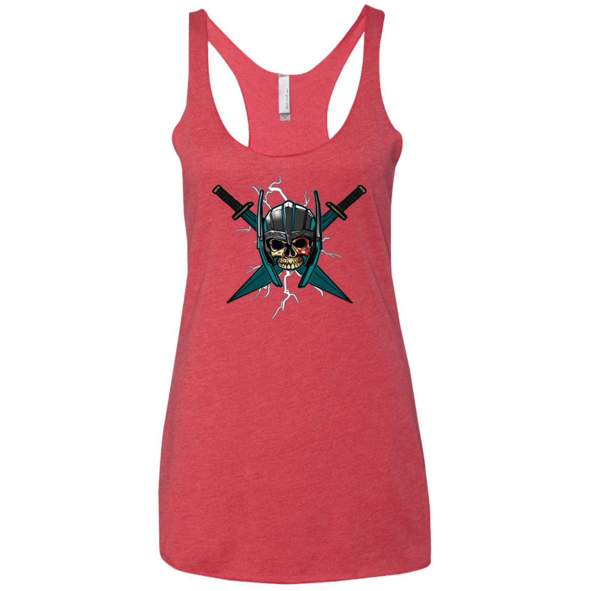 T-Shirts Vintage Red / X-Small Ragnarok Women's Triblend Racerback Tank