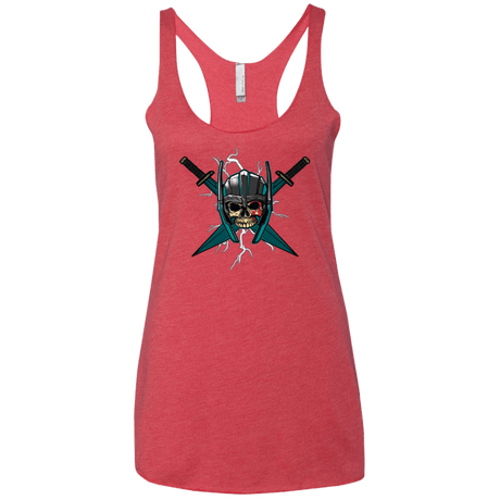 T-Shirts Vintage Red / X-Small Ragnarok Women's Triblend Racerback Tank