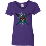 T-Shirts Purple / S Ragnarok Women's V-Neck T-Shirt