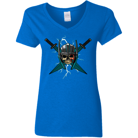 T-Shirts Royal / S Ragnarok Women's V-Neck T-Shirt