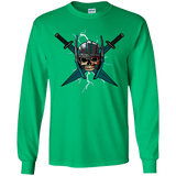 T-Shirts Irish Green / YS Ragnarok Youth Long Sleeve T-Shirt
