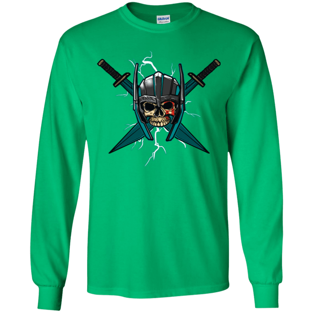 T-Shirts Irish Green / YS Ragnarok Youth Long Sleeve T-Shirt