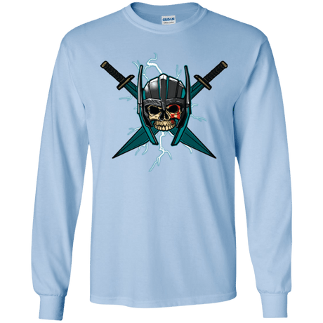 T-Shirts Light Blue / YS Ragnarok Youth Long Sleeve T-Shirt