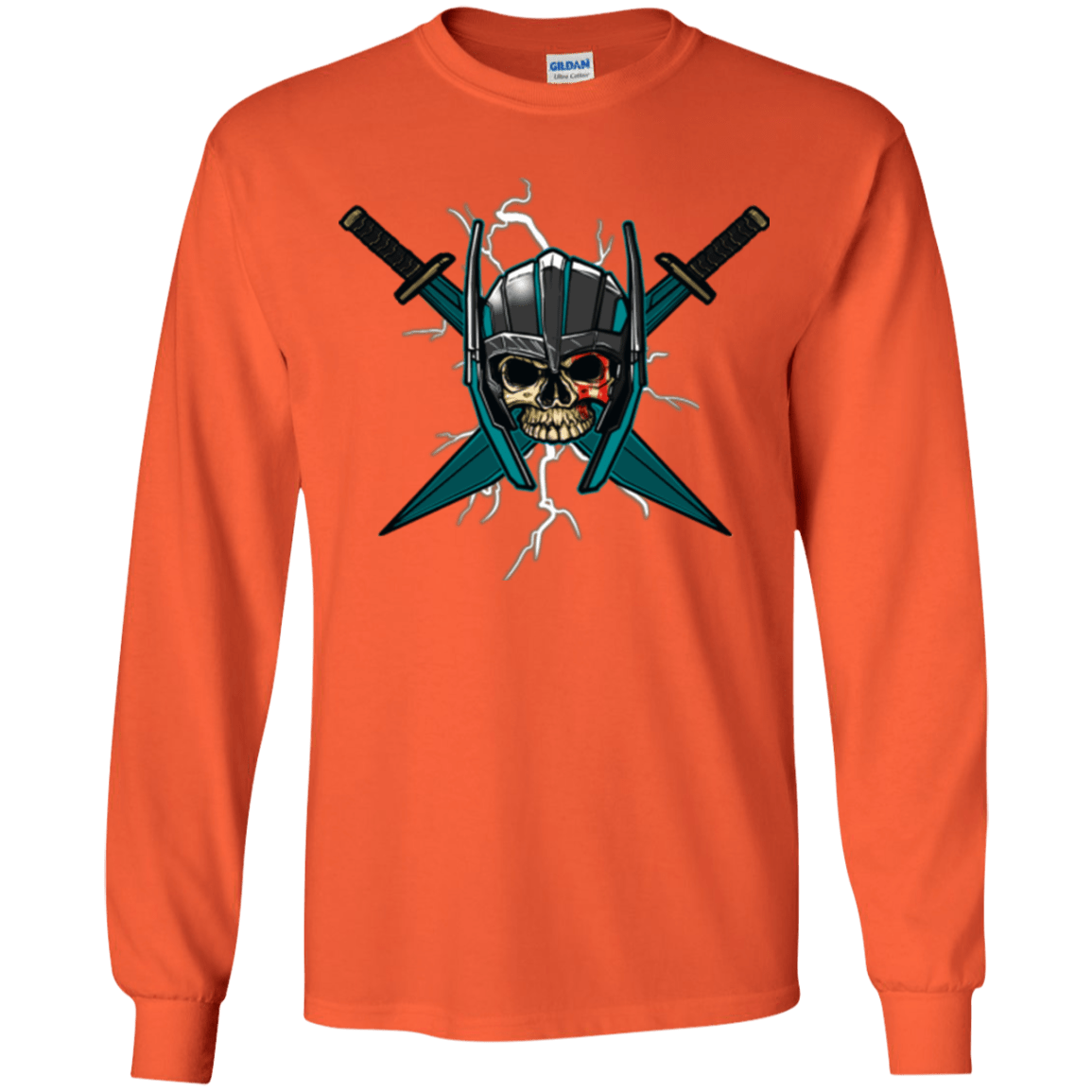 T-Shirts Orange / YS Ragnarok Youth Long Sleeve T-Shirt