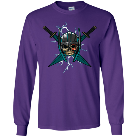 T-Shirts Purple / YS Ragnarok Youth Long Sleeve T-Shirt