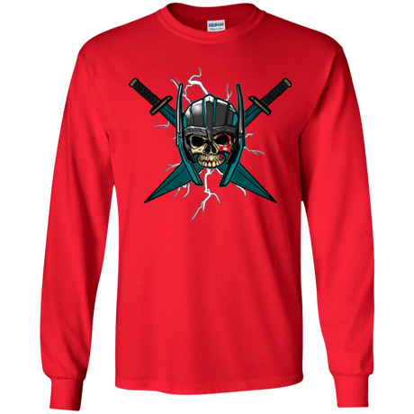 T-Shirts Red / YS Ragnarok Youth Long Sleeve T-Shirt