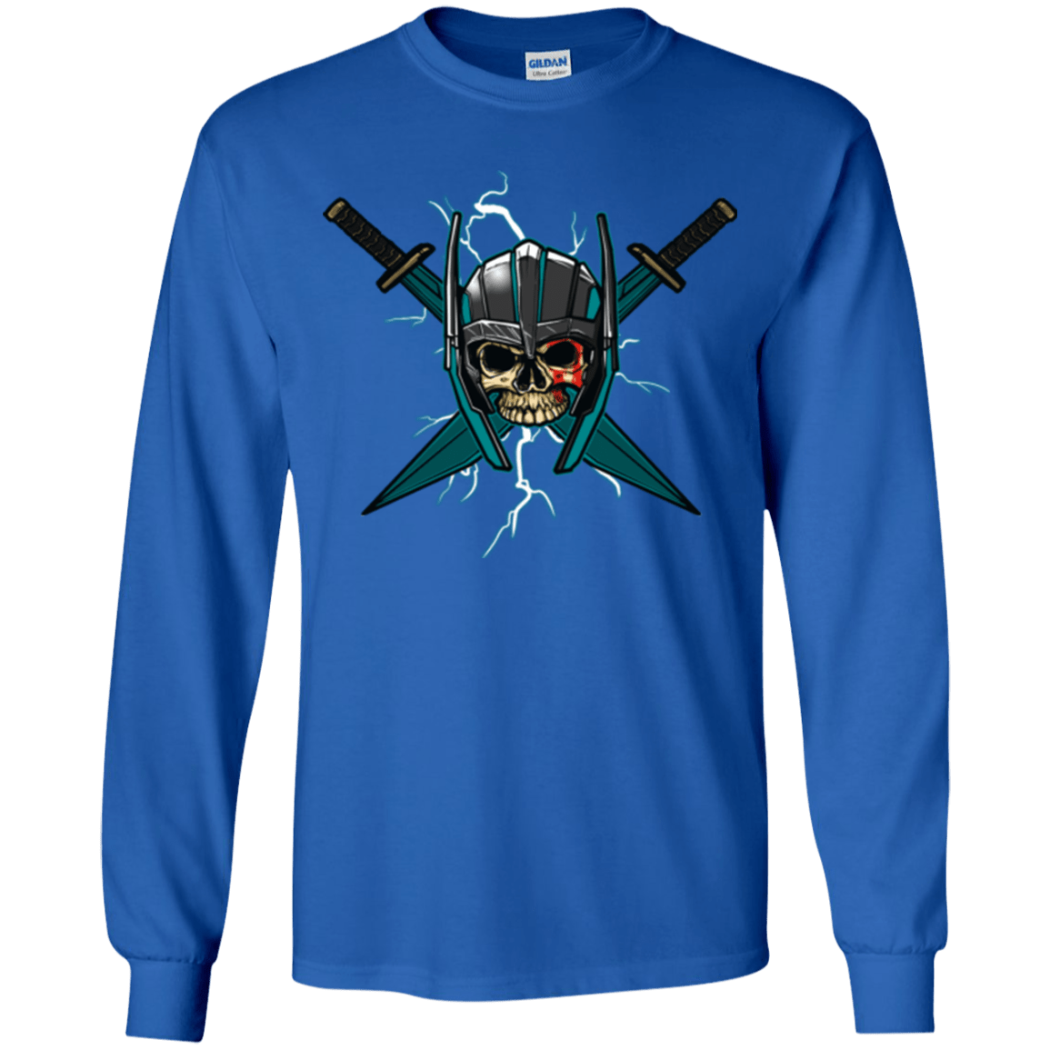 T-Shirts Royal / YS Ragnarok Youth Long Sleeve T-Shirt