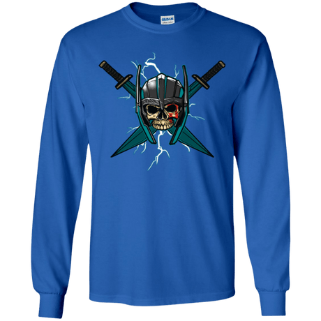 T-Shirts Royal / YS Ragnarok Youth Long Sleeve T-Shirt