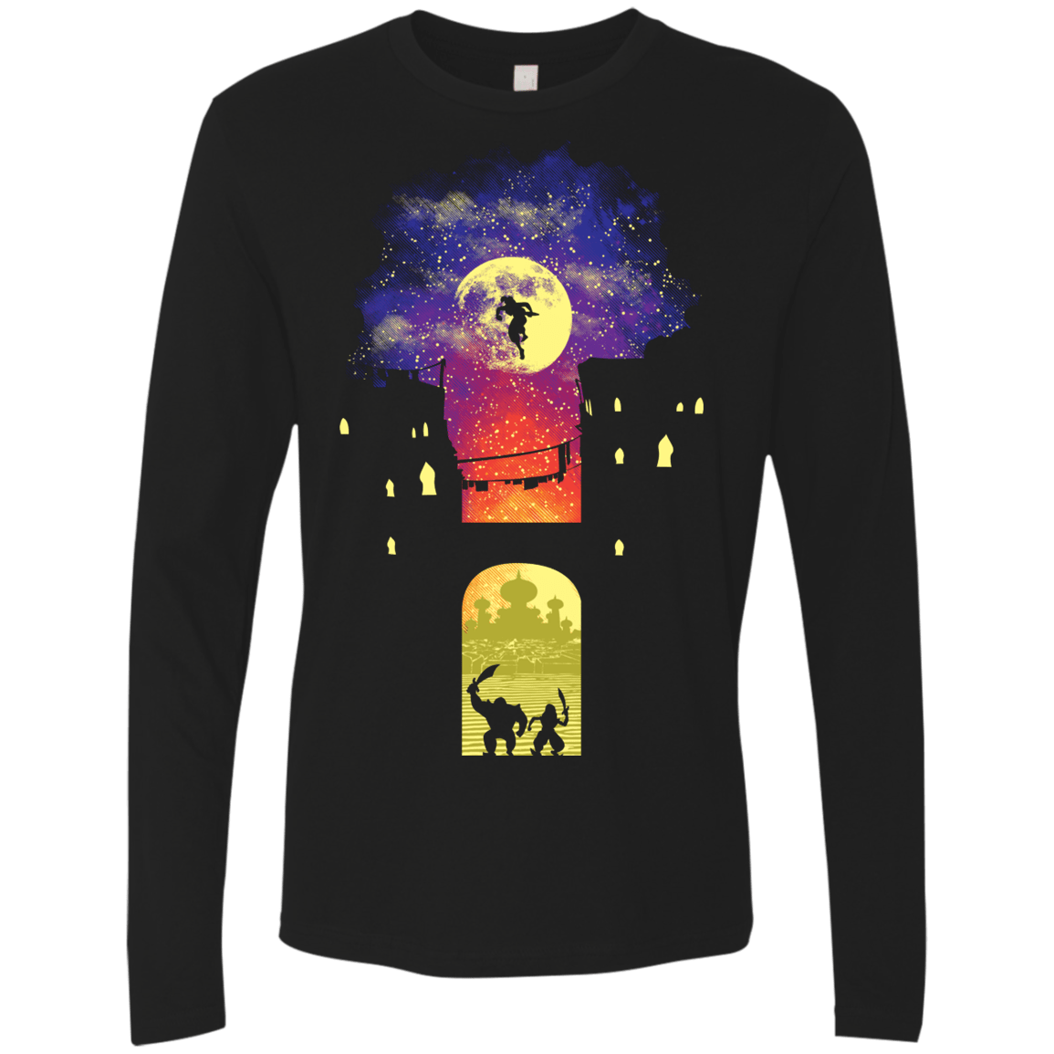 T-Shirts Black / S Rags To Riches Men's Premium Long Sleeve