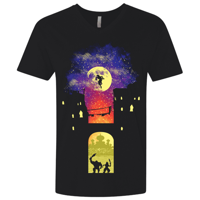 T-Shirts Black / X-Small Rags To Riches Men's Premium V-Neck