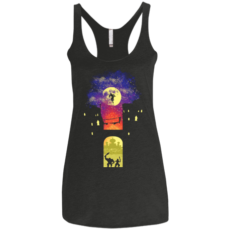 T-Shirts Vintage Black / X-Small Rags To Riches Women's Triblend Racerback Tank