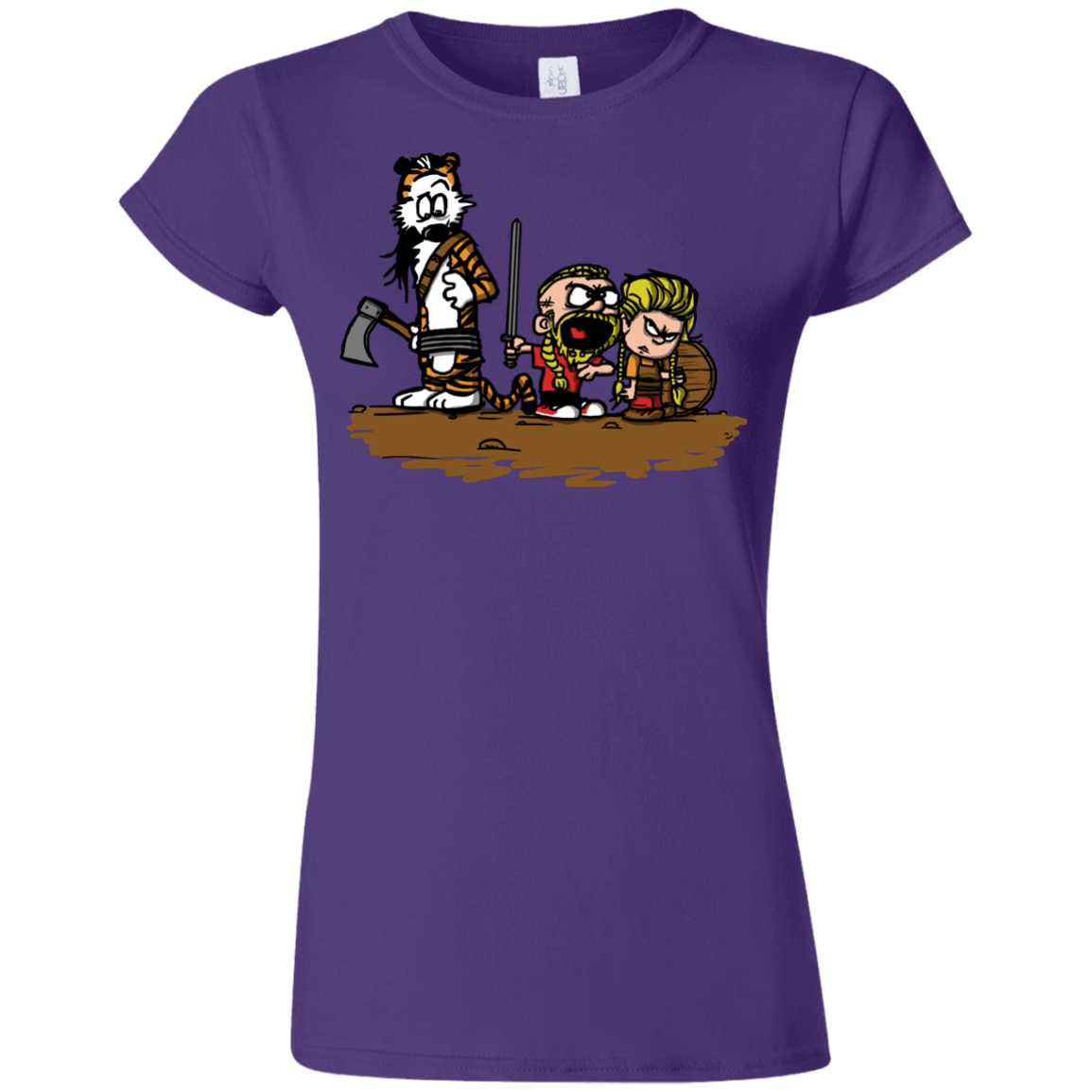 T-Shirts Purple / S Raid Junior Slimmer-Fit T-Shirt