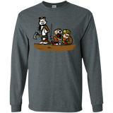 T-Shirts Dark Heather / S Raid Men's Long Sleeve T-Shirt