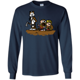 T-Shirts Navy / S Raid Men's Long Sleeve T-Shirt