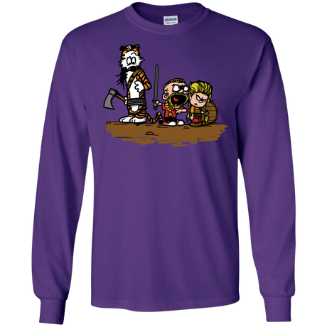 T-Shirts Purple / S Raid Men's Long Sleeve T-Shirt