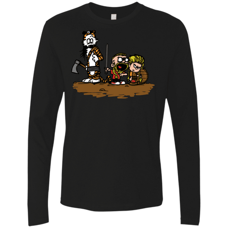 T-Shirts Black / S Raid Men's Premium Long Sleeve