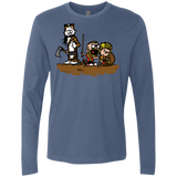 T-Shirts Indigo / S Raid Men's Premium Long Sleeve