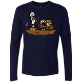 T-Shirts Midnight Navy / S Raid Men's Premium Long Sleeve