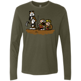 T-Shirts Military Green / S Raid Men's Premium Long Sleeve