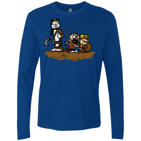T-Shirts Royal / S Raid Men's Premium Long Sleeve