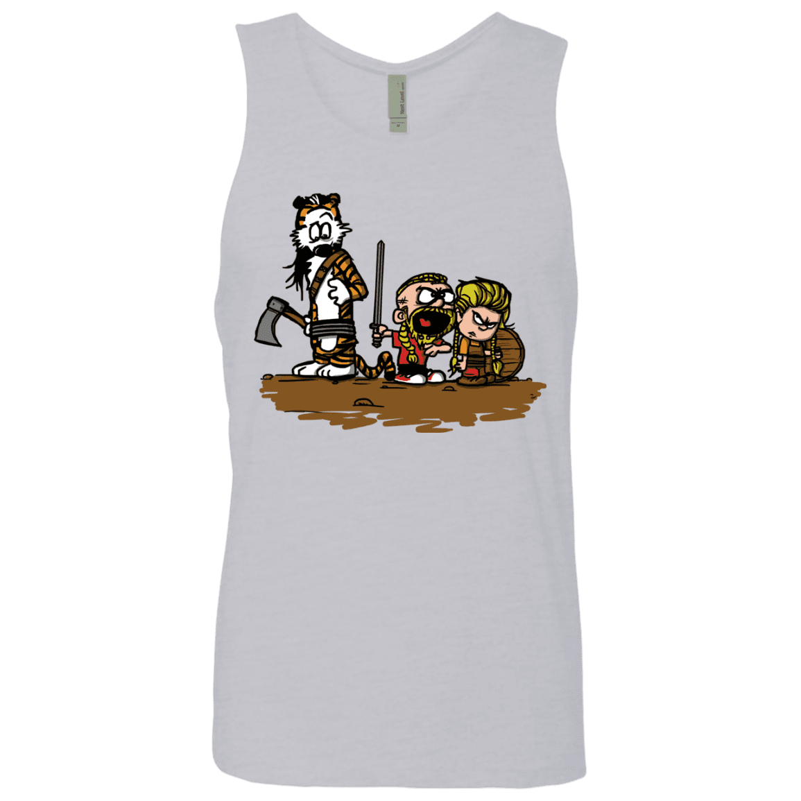 T-Shirts Heather Grey / S Raid Men's Premium Tank Top