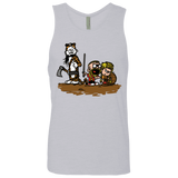 T-Shirts Heather Grey / S Raid Men's Premium Tank Top