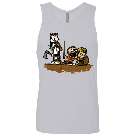 T-Shirts Heather Grey / S Raid Men's Premium Tank Top