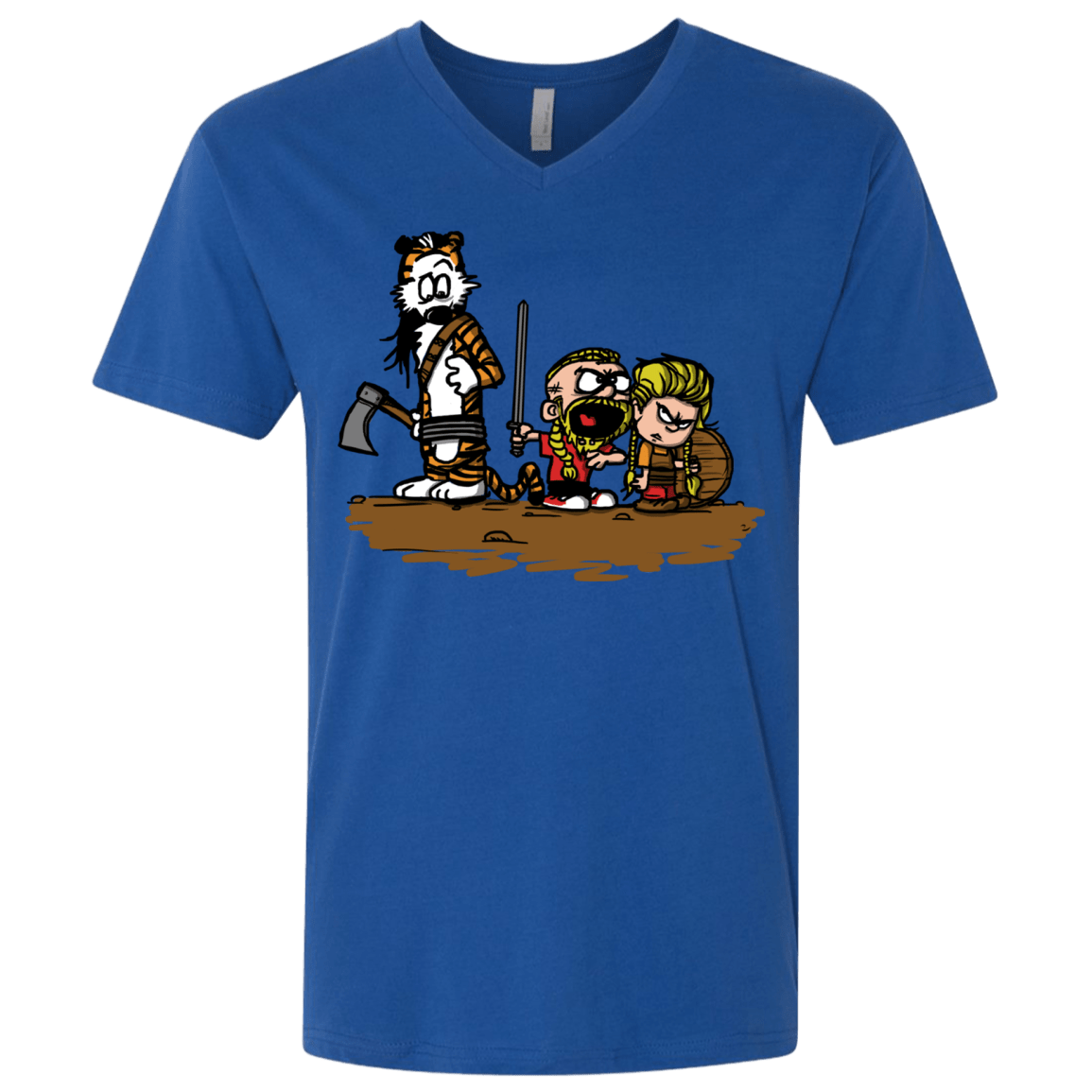 T-Shirts Royal / X-Small Raid Men's Premium V-Neck