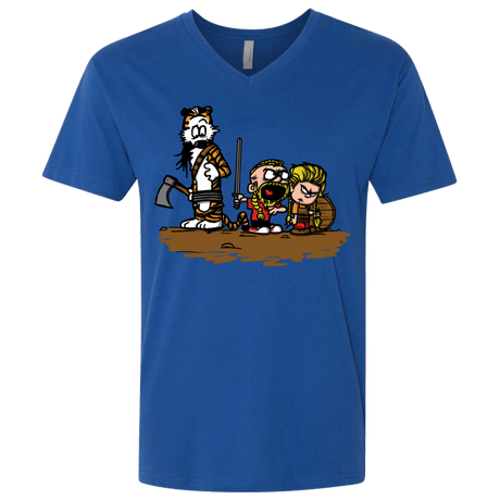 T-Shirts Royal / X-Small Raid Men's Premium V-Neck