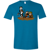 T-Shirts Antique Sapphire / S Raid Men's Semi-Fitted Softstyle