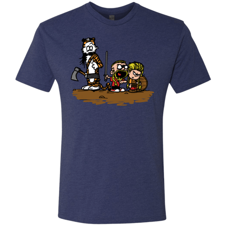 T-Shirts Vintage Navy / S Raid Men's Triblend T-Shirt