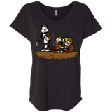 T-Shirts Vintage Black / X-Small Raid Triblend Dolman Sleeve