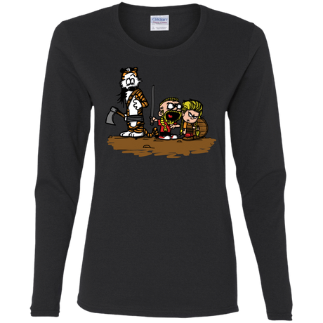 T-Shirts Black / S Raid Women's Long Sleeve T-Shirt