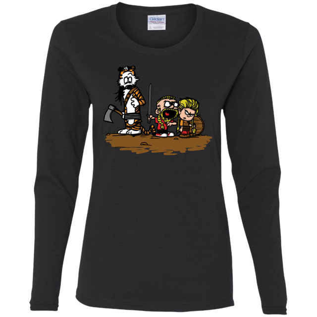T-Shirts Black / S Raid Women's Long Sleeve T-Shirt