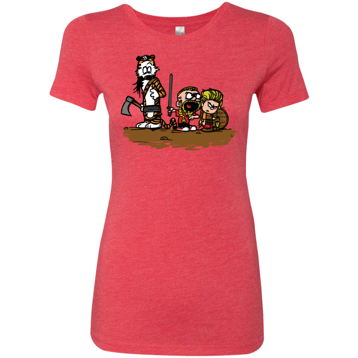 T-Shirts Vintage Red / S Raid Women's Triblend T-Shirt