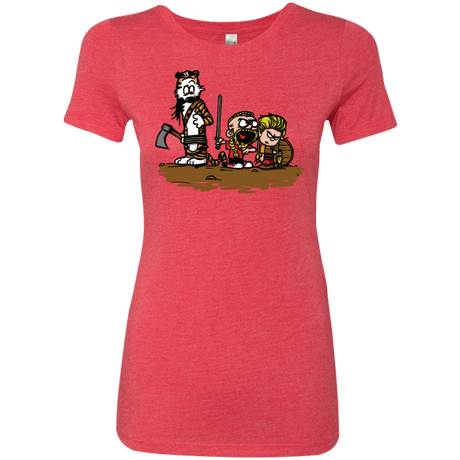 T-Shirts Vintage Red / S Raid Women's Triblend T-Shirt