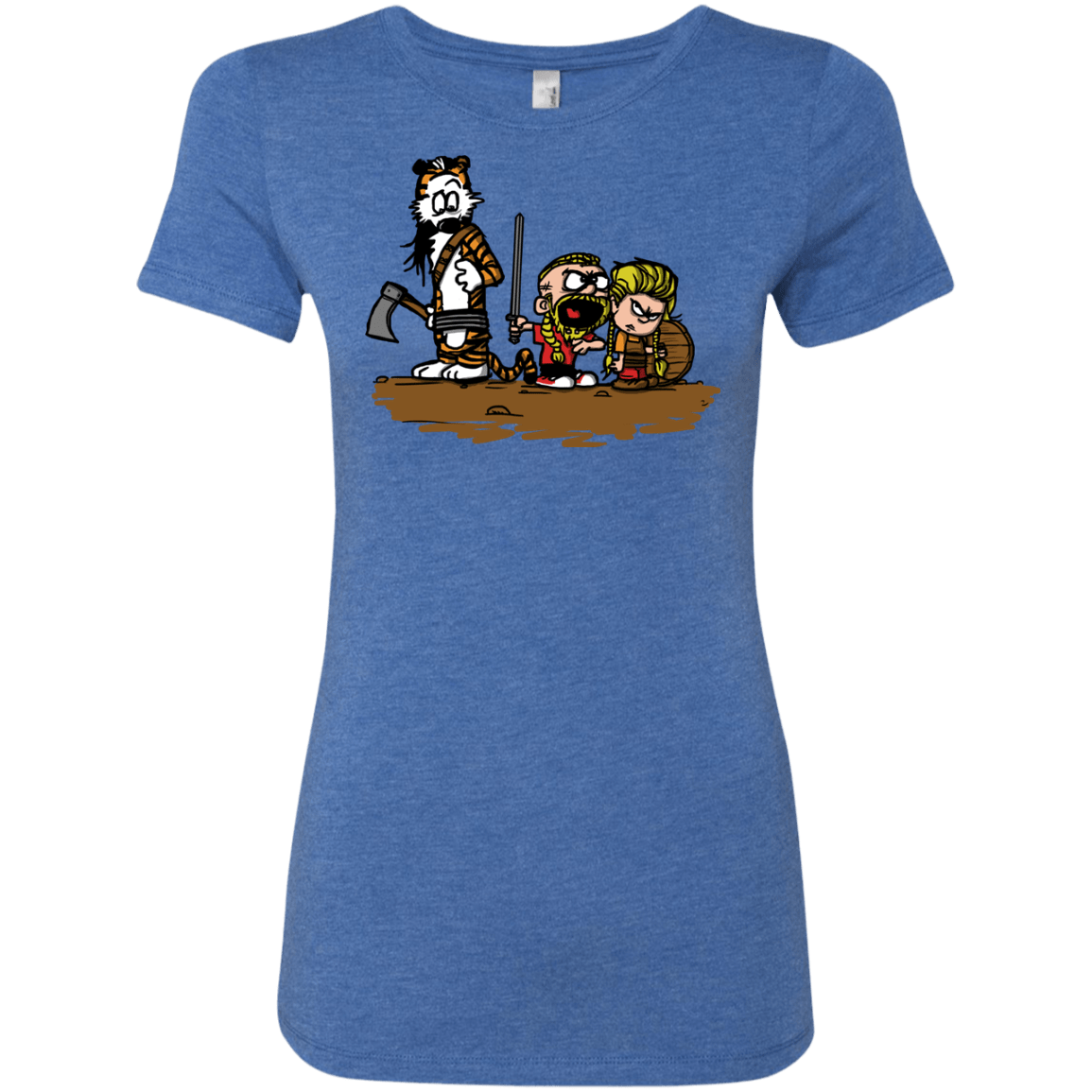 T-Shirts Vintage Royal / S Raid Women's Triblend T-Shirt