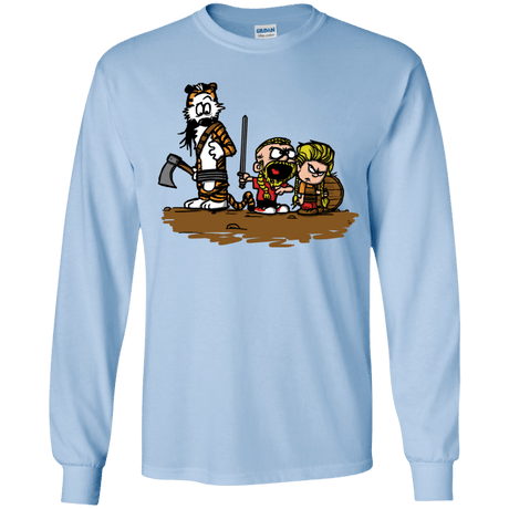 T-Shirts Light Blue / YS Raid Youth Long Sleeve T-Shirt