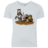 T-Shirts Heather White / YXS Raid Youth Triblend T-Shirt
