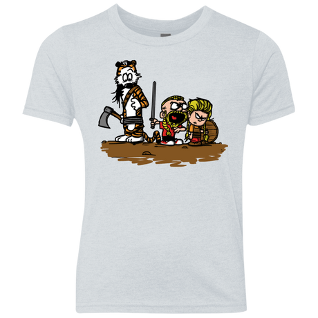 T-Shirts Heather White / YXS Raid Youth Triblend T-Shirt