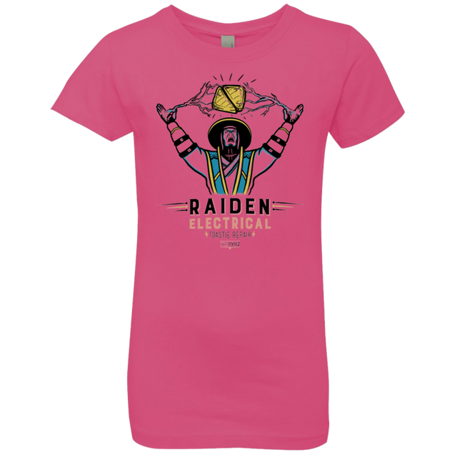 T-Shirts Hot Pink / YXS Raiden Electrical Toastie Repair Girls Premium T-Shirt
