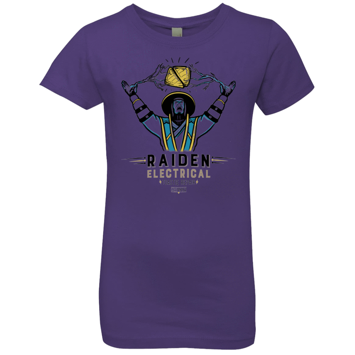 T-Shirts Purple Rush / YXS Raiden Electrical Toastie Repair Girls Premium T-Shirt