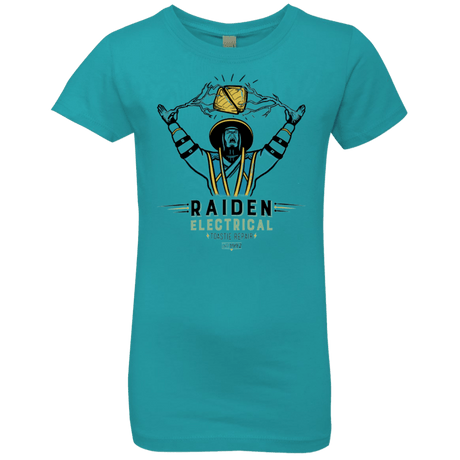 T-Shirts Tahiti Blue / YXS Raiden Electrical Toastie Repair Girls Premium T-Shirt