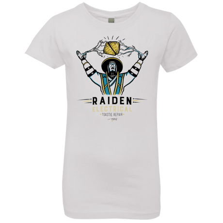 T-Shirts White / YXS Raiden Electrical Toastie Repair Girls Premium T-Shirt