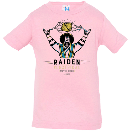 T-Shirts Pink / 6 Months Raiden Electrical Toastie Repair Infant Premium T-Shirt