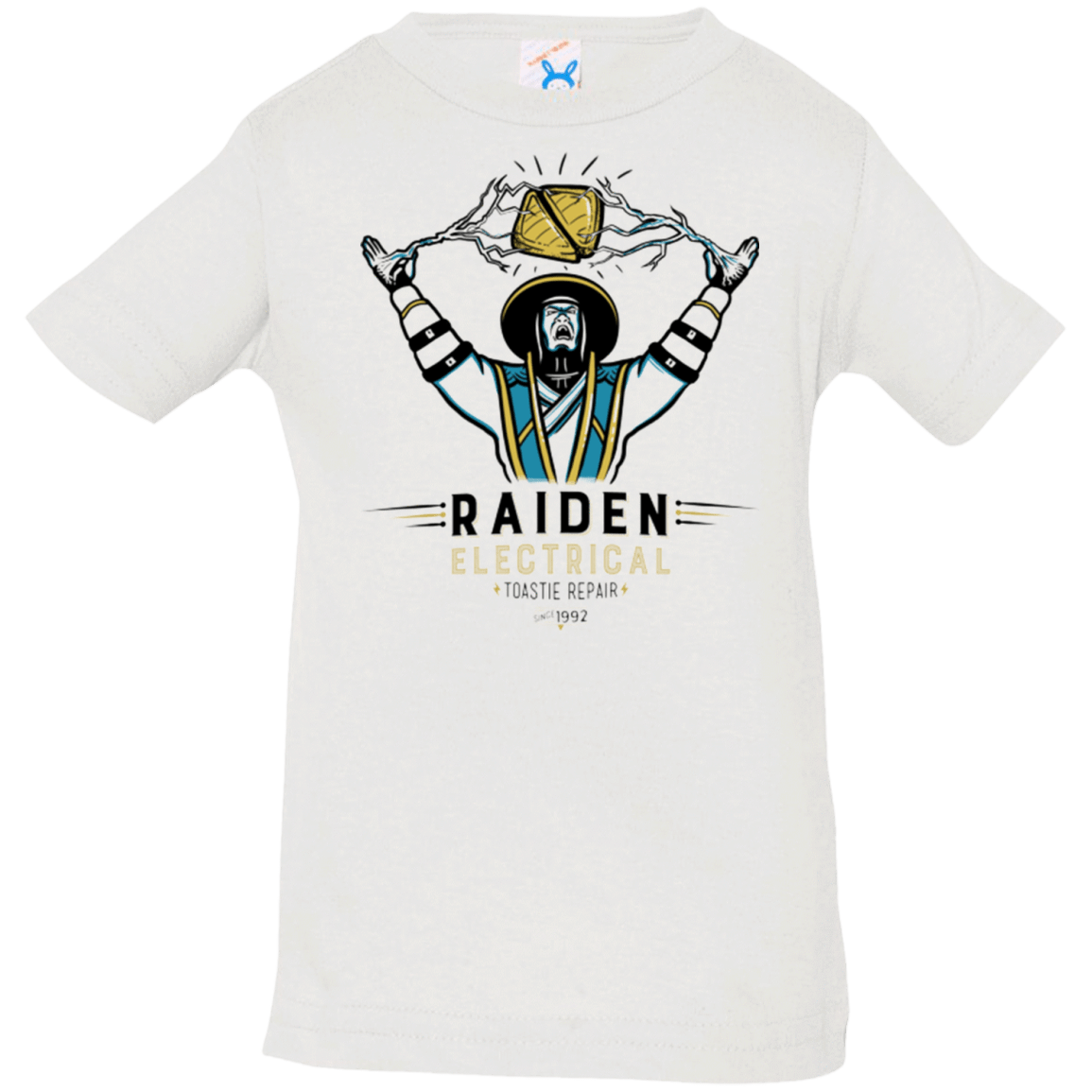T-Shirts White / 6 Months Raiden Electrical Toastie Repair Infant Premium T-Shirt