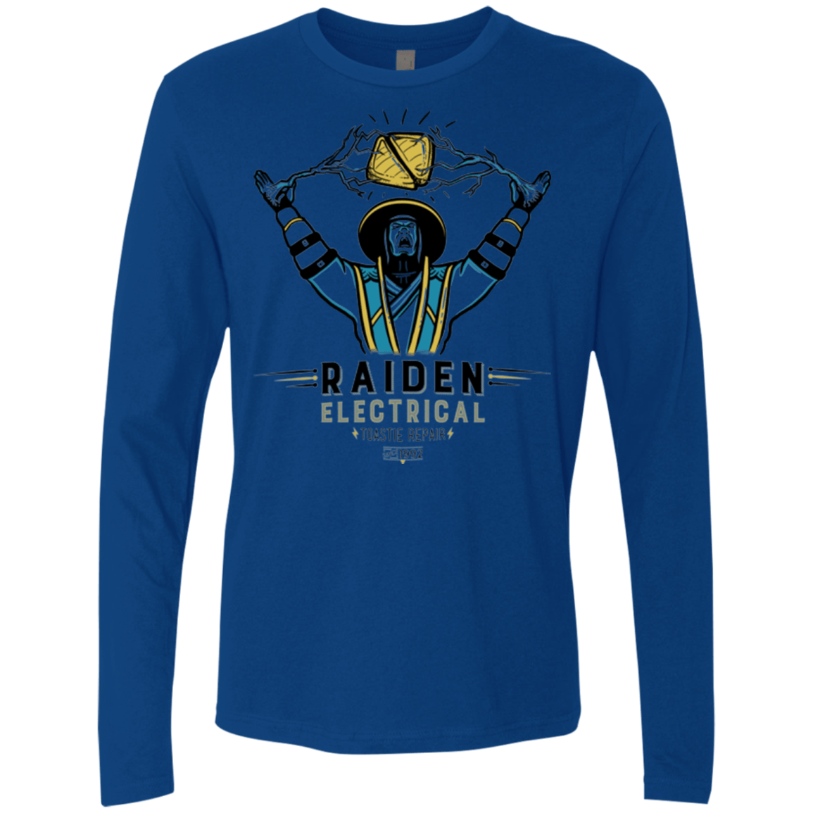 T-Shirts Royal / Small Raiden Electrical Toastie Repair Men's Premium Long Sleeve
