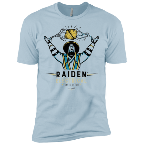 T-Shirts Light Blue / X-Small Raiden Electrical Toastie Repair Men's Premium T-Shirt