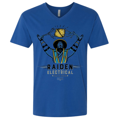 T-Shirts Royal / X-Small Raiden Electrical Toastie Repair Men's Premium V-Neck