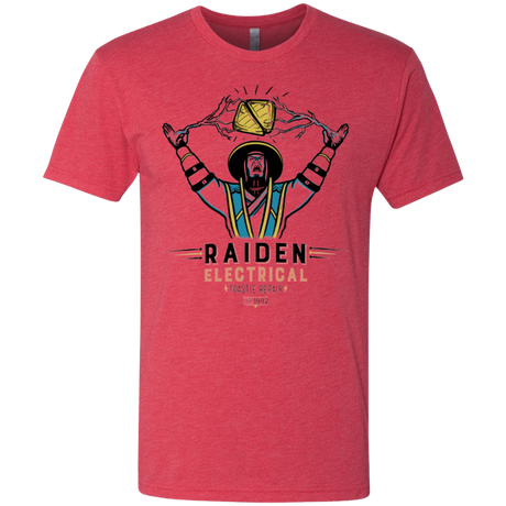 T-Shirts Vintage Red / Small Raiden Electrical Toastie Repair Men's Triblend T-Shirt
